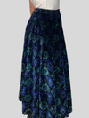 Velvet Maxi Skirt