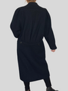 Black Wool Long Coat