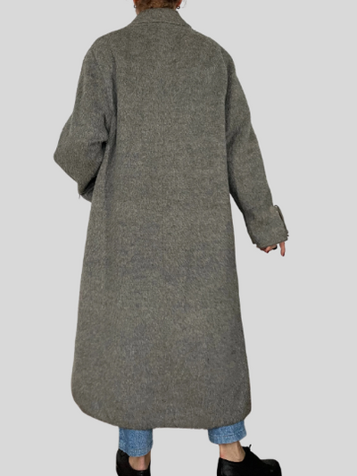 Mohair Llama Alpaca Overcoat