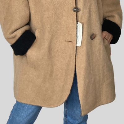 Old Stock Vintage Alpaca Wool Coat