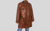 Military Leather Parka