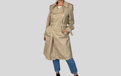 Beige Trench Coat