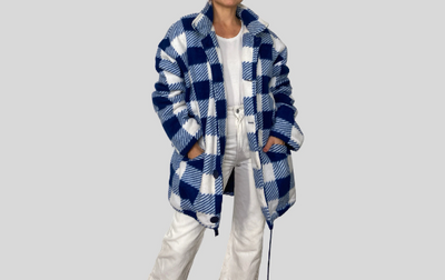 Puffer Plaid Coat