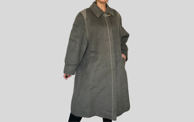 Mohair Llama Wool Overcoat