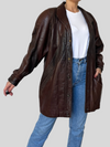 Vintage Brown leather jacket