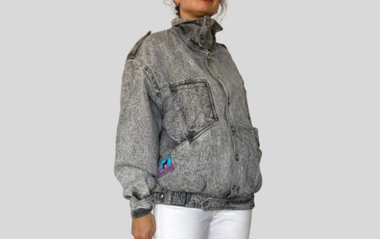Sherpa denim jacket