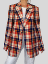 Preppy Plaid Blazer