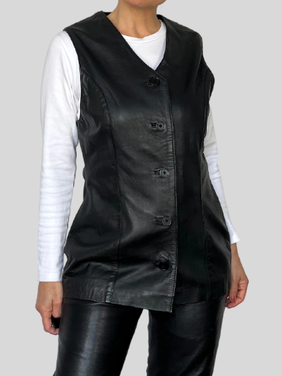 Vintage Leather Vest