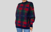 Plaid wool Sweater