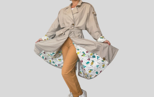 Fruit Trench Coat