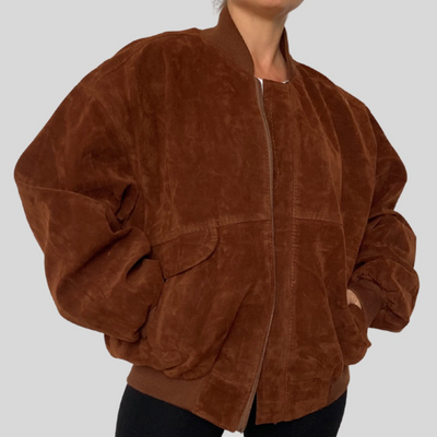 Brown Bomber jacket