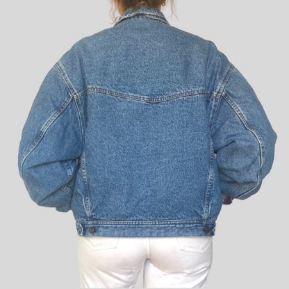 Sherpa denim jacket