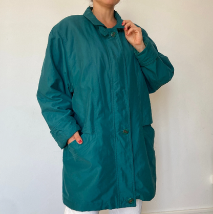 Green Parka jacket