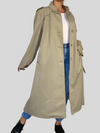 Light Green Trench Coat