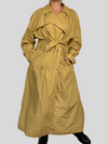 Mustard Long Trench Coat