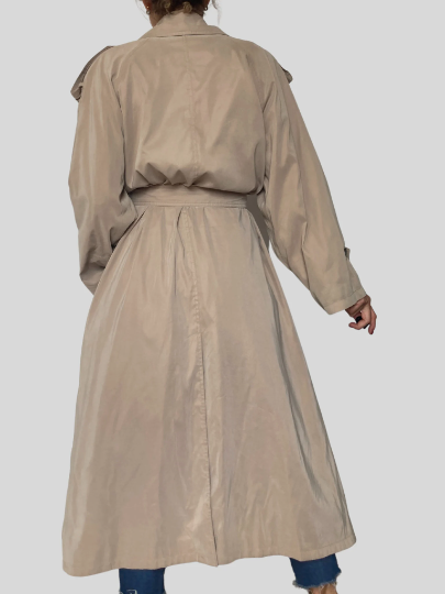 Green Lightweight Trench Coat