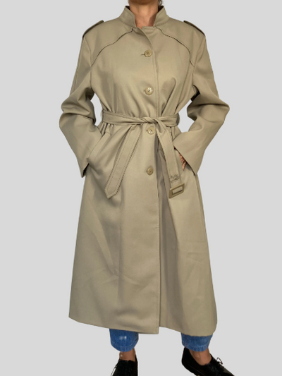 Light Green Trench Coat