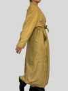 Mustard Long Trench Coat