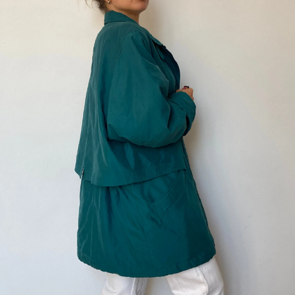 Green Parka jacket