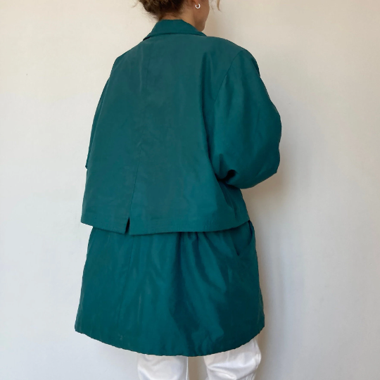 Green Parka jacket