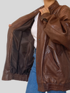 Brown Bomber jacket