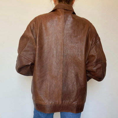 Brown Bomber jacket