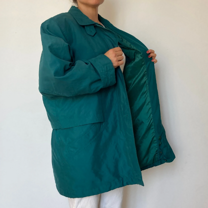 Green Parka jacket