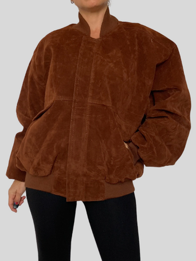 Brown Bomber jacket