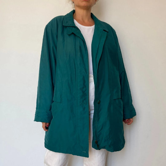 Green Parka jacket