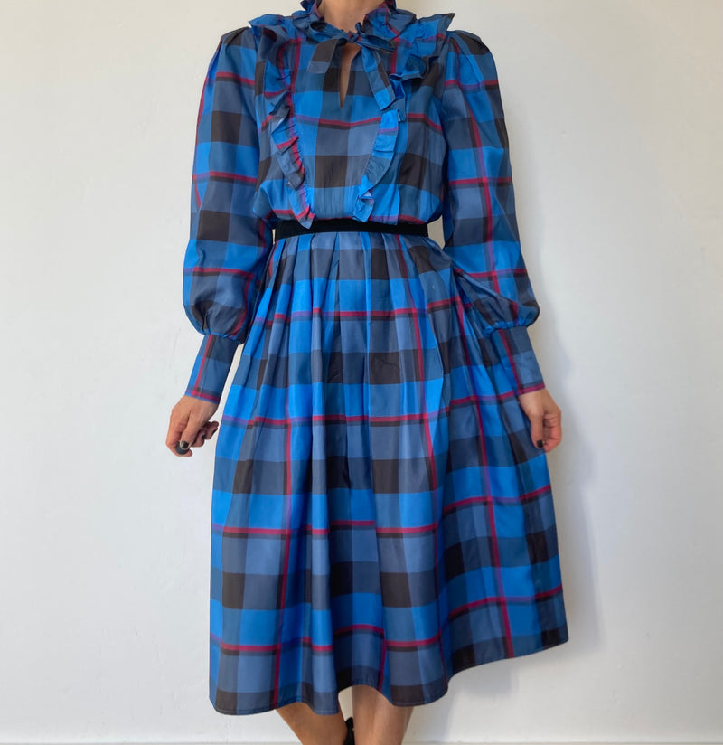 Plaid Midi dress