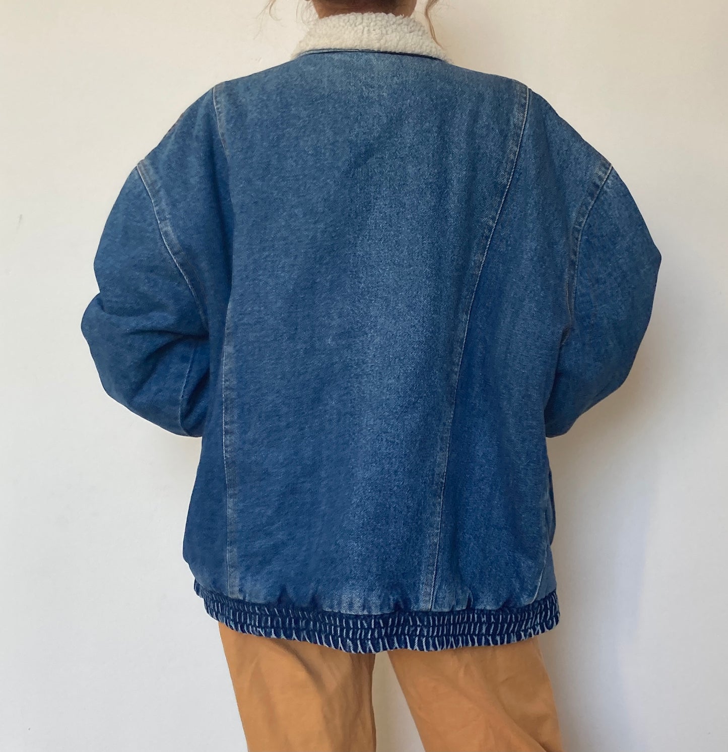 Sherpa denim Jacket