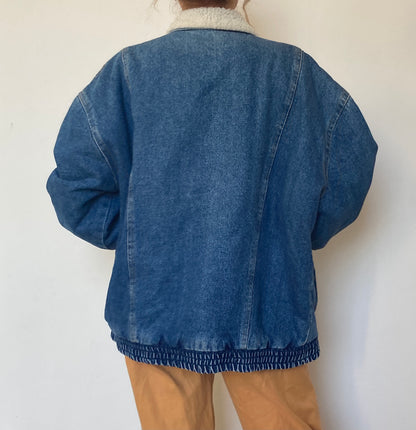 Sherpa denim Jacket