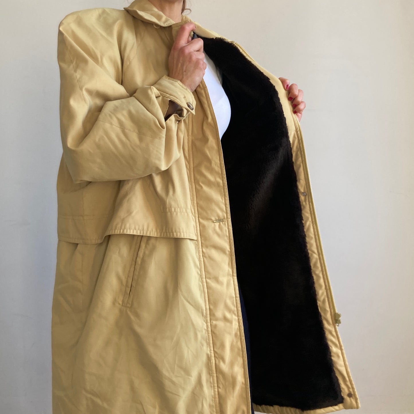Mustard Trench Coat