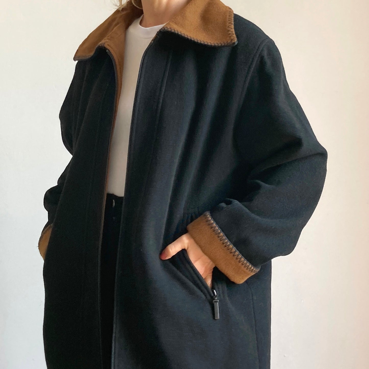 Black Wool Coat