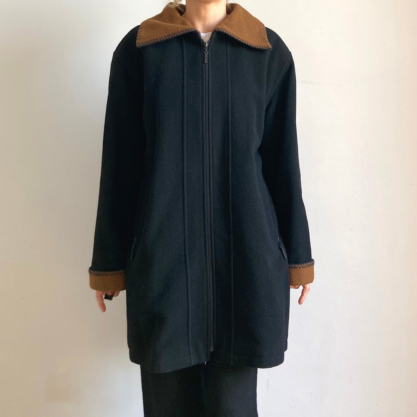 Black Wool Coat
