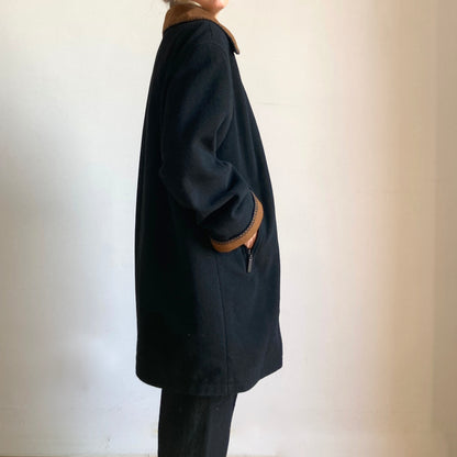 Black Wool Coat
