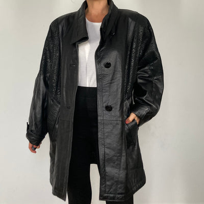 Overcoat Leather jacket