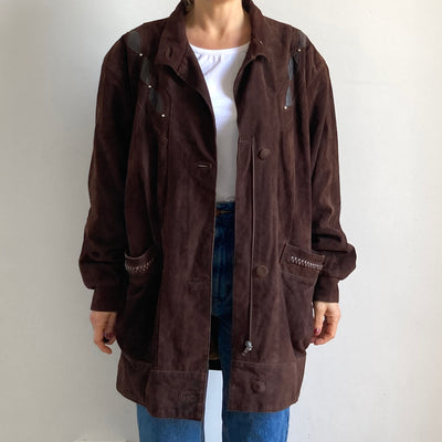 Brown Suede Jacket