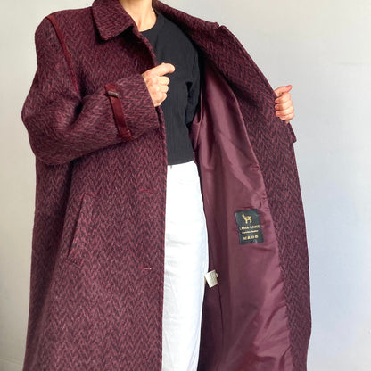 Wool Llama Long Coat