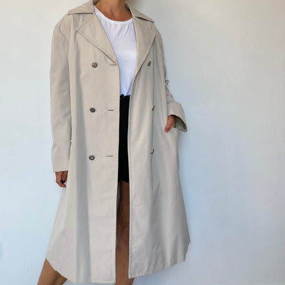 Ivory Trench Coat