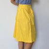 Yellow skirt