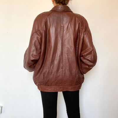 Burgundy Bomber Jacket