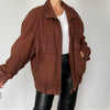 Brown Bomber jacket