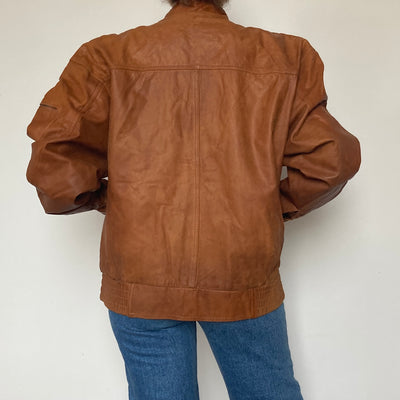 Brown Bomber jacket