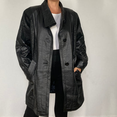 Overcoat Leather jacket