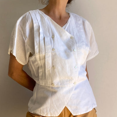 Ivory White blouse