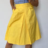 Yellow skirt