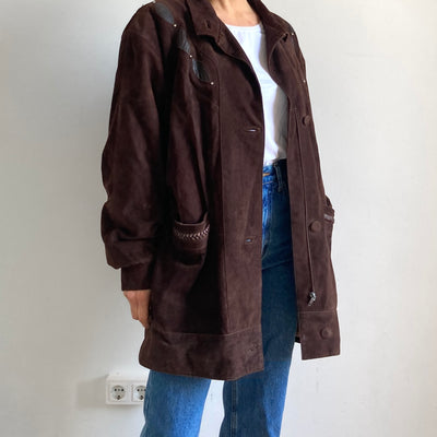 Brown Suede Jacket