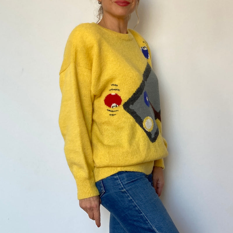 Yellow sweater