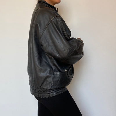 Woman leather jacket